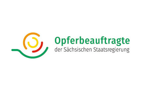 Kachel Opferbeauftragte für »Über uns« zeigt das Logo der Sächsischen Opferbeauftragten