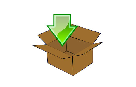 Kachel Opferbeauftragte für »Archiv« zeigt eine Grafik einer leeren, offenen Kiste in die ein Pfeil zeigt